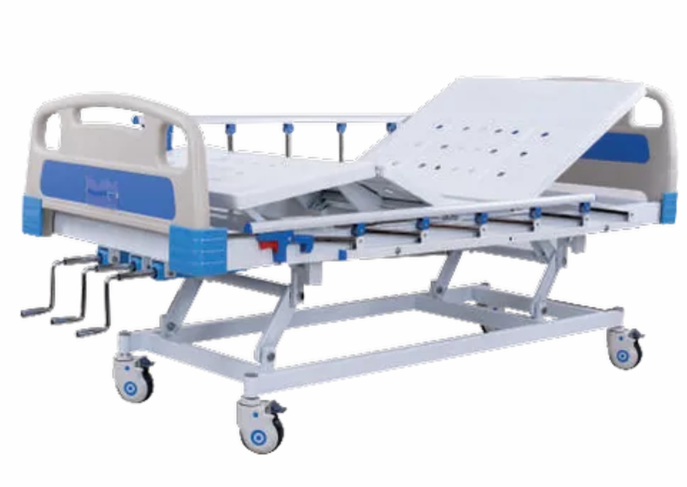 ICU 3-function manual hospital bed for rent in Coimbatore – KG H2H medical equipment
