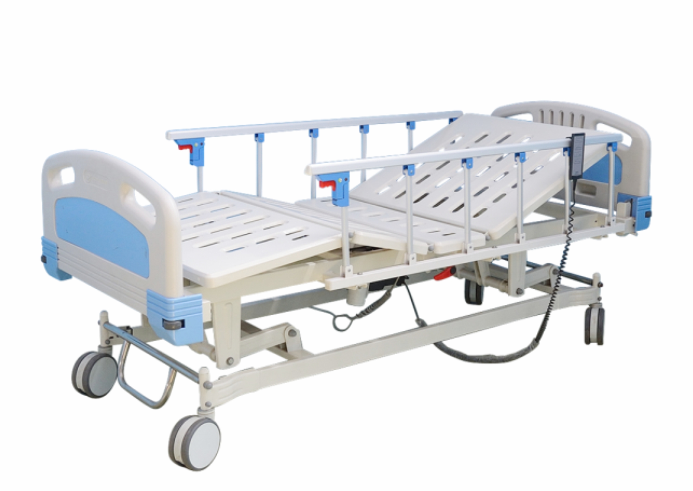 ICU 3-function motorized hospital bed for rent in Coimbatore – KG H2H medical equipment